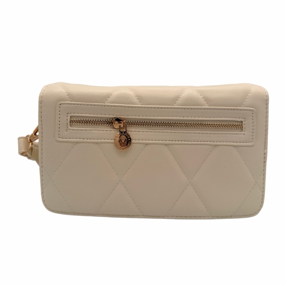 Valentino Orlandi Ivory Quilted Crossbody Bag - Picture 4 of 7